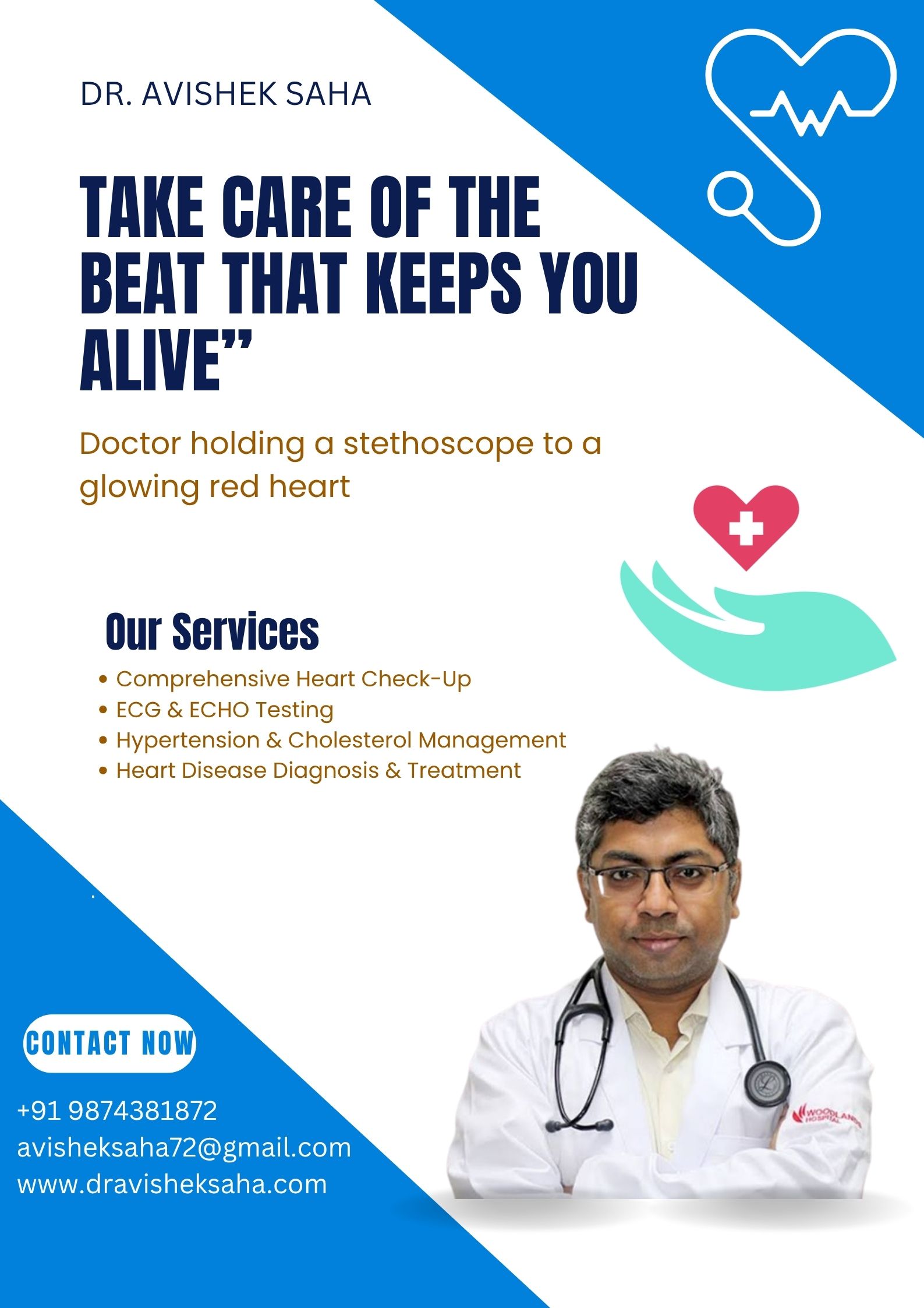 Leading Heart Doctor in Kolkata | Trusted Expert Dr. Avishek Saha