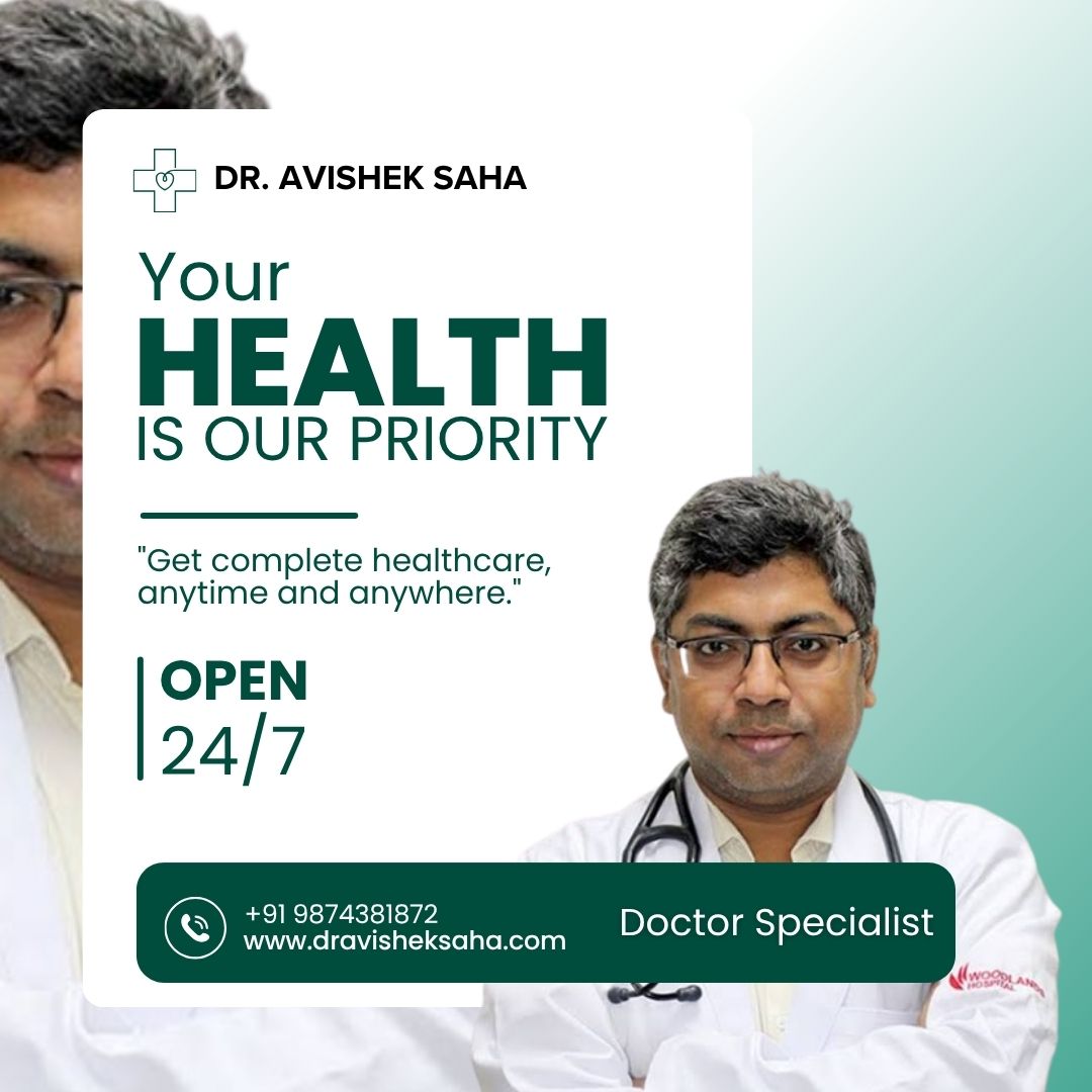 Best Cardiologist in Kasba โ Dr. Avishek Saha: Expert Heart Care Today